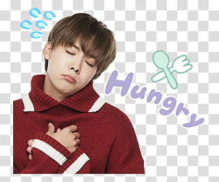 WINNER Line, man wearing red sweater transparent background PNG clipart