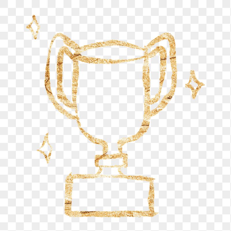 Winner trophy png sticker, gold | Free PNG Illustration - rawpixel