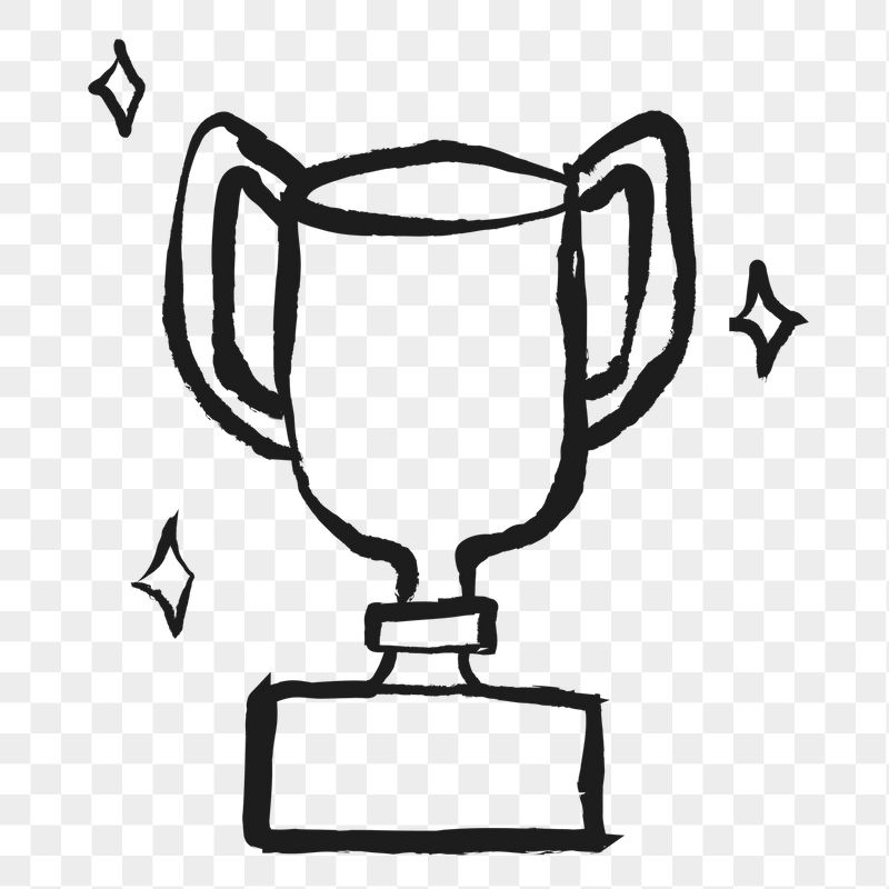 Winner trophy png sticker, object | Free PNG Illustration - rawpixel