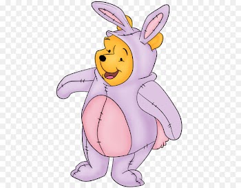 Winnie-the-Pooh Eeyore Easter Bunny Rabbit - winnie the pooh 