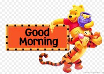 Winnie the Pooh Eeyore Hundred Acre Wood Propose Day - good morning 