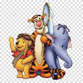 Winnie the Pooh Piglet Tigger Lumpy Eeyore, winnie the pooh transparent background PNG clipart