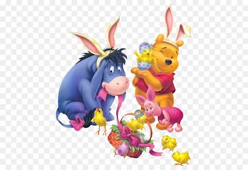Winnie-the-Pooh Tigger Eeyore Easter Bunny Roo - winnie the pooh 