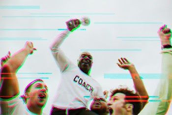 Winning sport team with glitch overlay in 3d… | Free stock illustration | High Resolution graphic