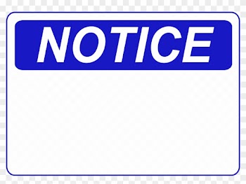 Winsome Ideas Free Sign Templates Clipart Big Cliparts - Notice Sign Template Word