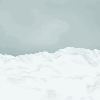 Winter aesthetic background, snow border | Free Photo - rawpixel