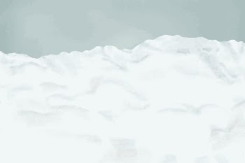 Winter aesthetic background, snow border | Free Photo - rawpixel