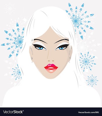 Winter babe vector image