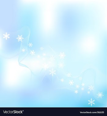  					Winter background snowflakes vector image														