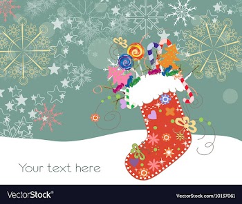 Winter background vector image