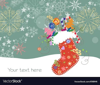Winter background vector image