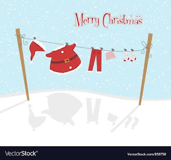Winter background vector image