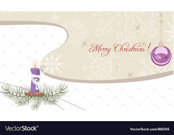 Winter background vector image