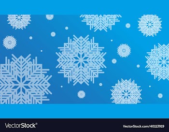 winter beautiful snowflakes background by design