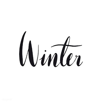Winter black typography | Free stock vector - 517835