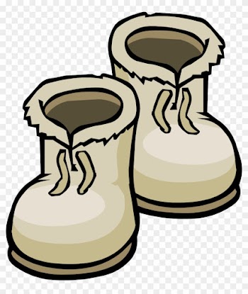 Winter Boots Clipart Kid - Snow Boots Clipart