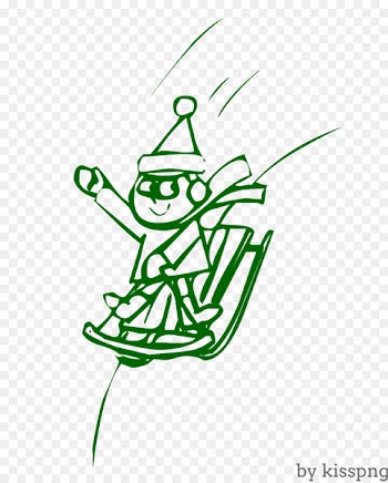 winter, boy, sled, holiday.png - youtube 