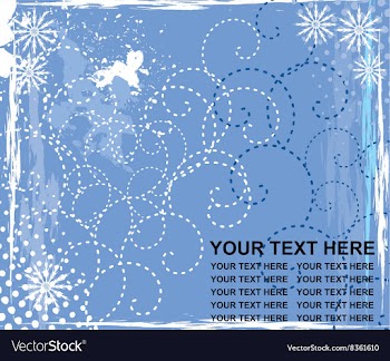 Winter Christmas Card vector image