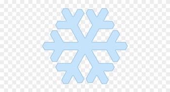 Winter Clipart - Simple Snowflake Png