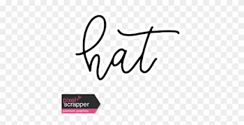 Winter Day Word Art Hat Sticker - Forever And Always Png