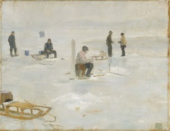 Winter fishing, 1906 | Free Photo - rawpixel