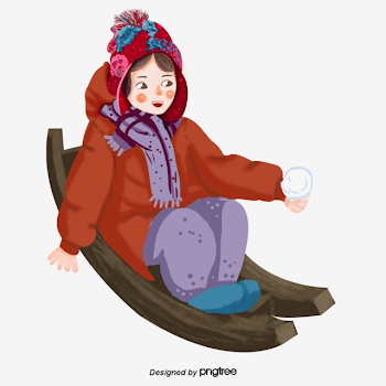 Winter Girl Skiing Ball, Winter, Girl, Season PNG Clipart Image ...