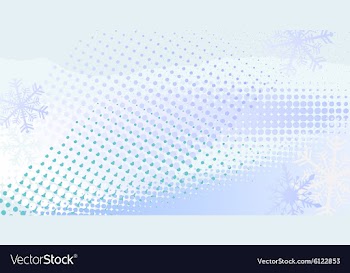 					Winter horizontal banner vector image														