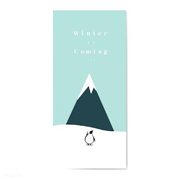 Winter is coming poster vector | Free stock vector - 518572