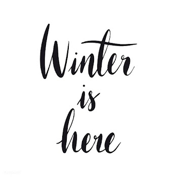 Winter is here typography style vector | Free stock vector - 517894
