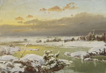 Winter landscape, 1878 | Free Photo - rawpixel