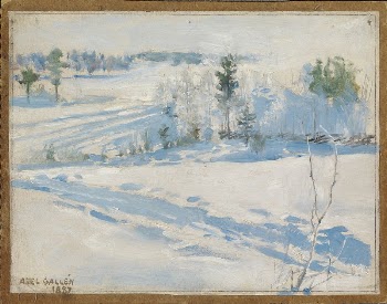 Winter landscape (1887)  oil | Free Photo - rawpixel