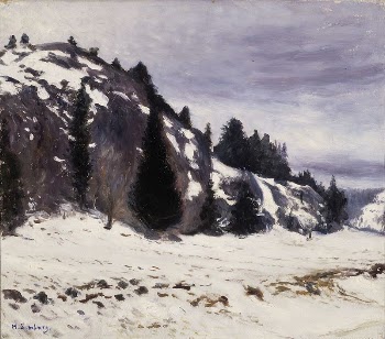 Winter landscape, 1890 - 1893, | Free Photo - rawpixel