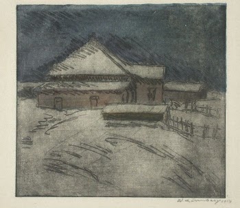 Winter landscape, 1914 | Free Photo - rawpixel
