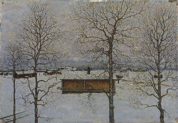 Winter landscape, 1935 | Free Photo - rawpixel