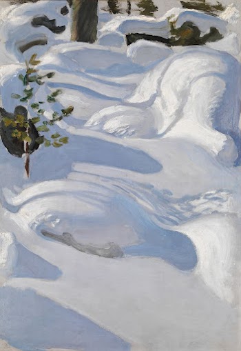 Winter landscape, oil painting. Original | Free Photo - rawpixel