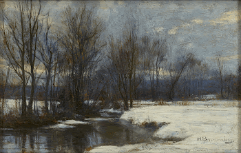 Winter landscape.. Original from the Minneapolis | Free Photo - rawpixel