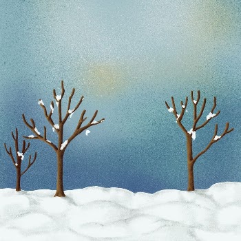 Winter leafless trees background, nature | Free Photo Illustration - rawpixel