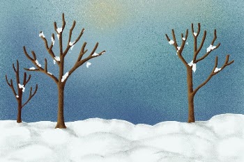 Winter leafless trees background, nature | Free Photo Illustration - rawpixel