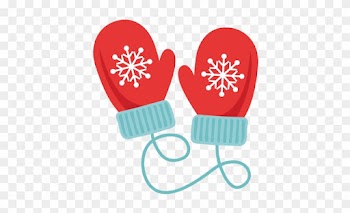 Winter Mittens Svg Scrapbook Cut File Cute Clipart - Christmas Mittens Clipart