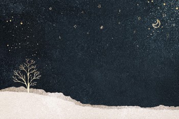 Winter night background, festive holiday | Free PSD - rawpixel