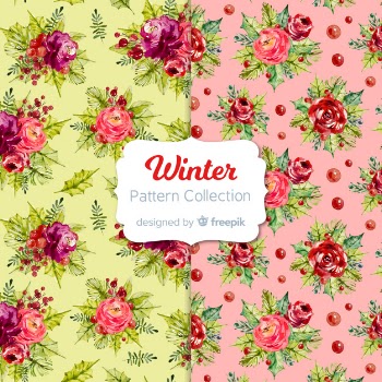 Winter pattern collection