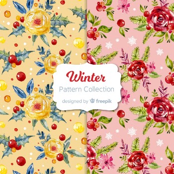 Winter pattern collection