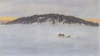 Winter road i, 1899, by Hugo | Free Photo - rawpixel