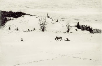Winter road ii, 1899, by Hugo | Free Photo - rawpixel