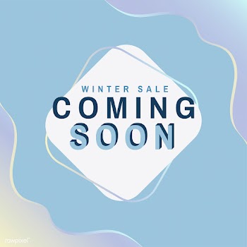 Winter sale coming soon vector | Free stock vector - 504915