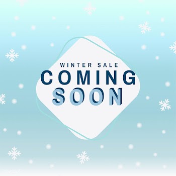 Winter sale coming soon vector | Free stock vector - 504921
