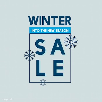 Winter sale into the new season vector | Free stock vector - 503435