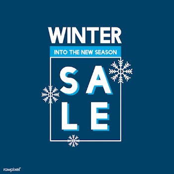 Winter sale into the new season vector | Free stock vector - 503439