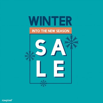 Winter sale into the new season vector | Free stock vector - 503466