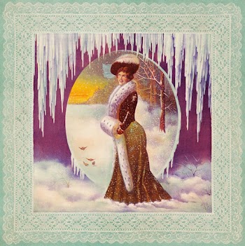 Winter scene (1903) aesthetic chromolithograph | Free Photo - rawpixel
